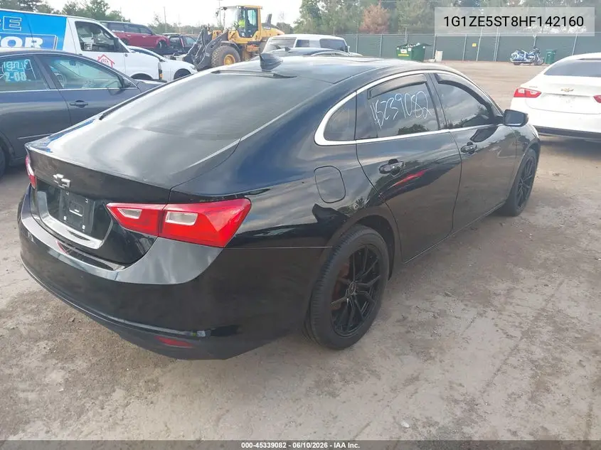 2017 Chevrolet Malibu 1Lt VIN: 1G1ZE5ST8HF142160 Lot: 45339082