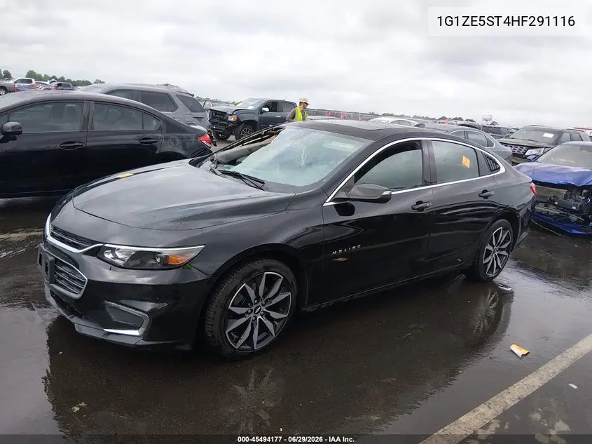2017 Chevrolet Malibu 1Lt VIN: 1G1ZE5ST4HF291116 Lot: 45494177