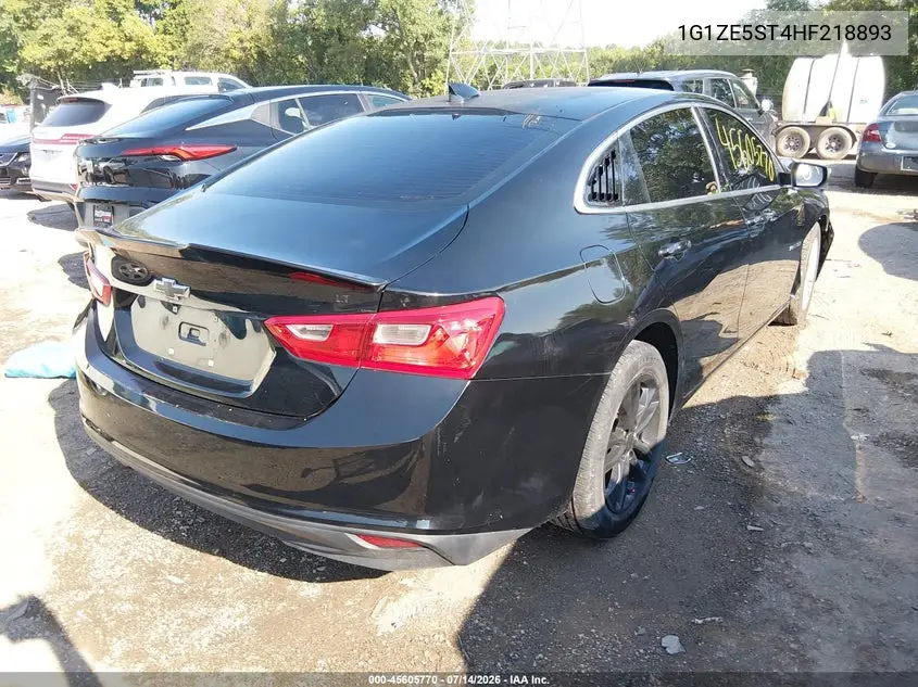 2017 Chevrolet Malibu 1Lt VIN: 1G1ZE5ST4HF218893 Lot: 45605770