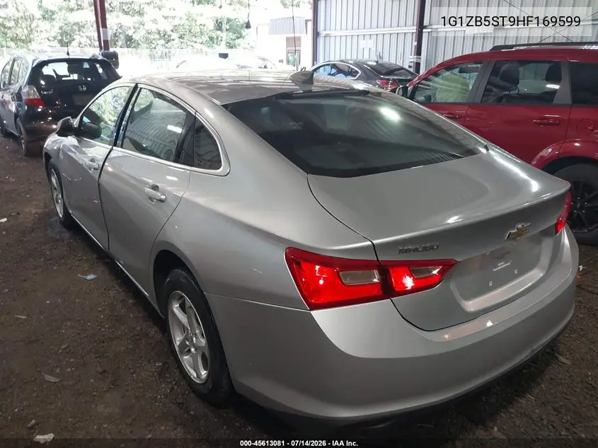 2017 Chevrolet Malibu Ls VIN: 1G1ZB5ST9HF169599 Lot: 45613081