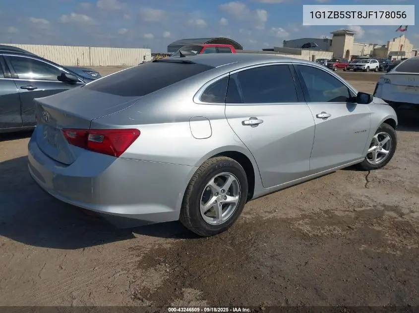 1G1ZB5ST8JF178056 2018 Chevrolet Malibu 1Ls