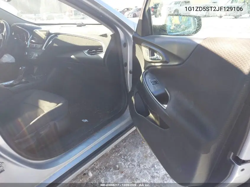 1G1ZD5ST2JF129106 2018 Chevrolet Malibu Lt