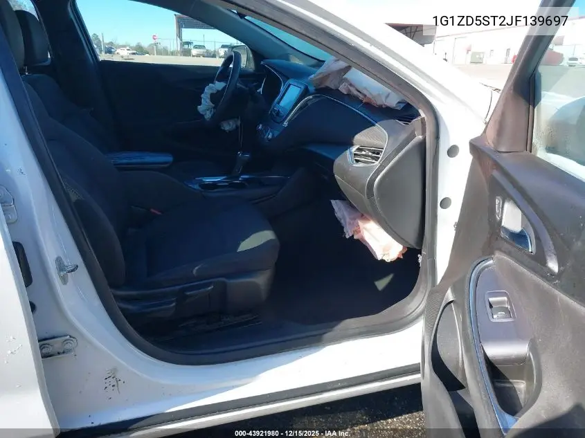 1G1ZD5ST2JF139697 2018 Chevrolet Malibu Lt