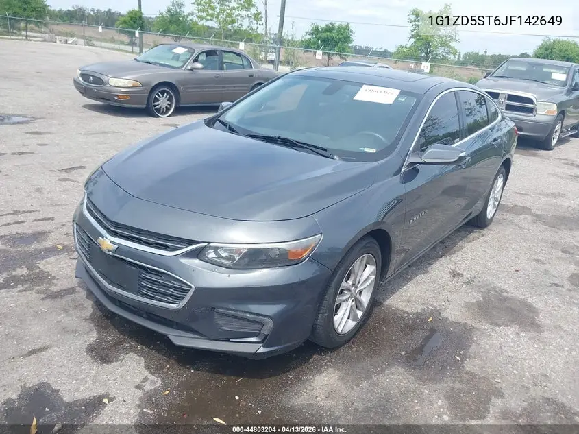 1G1ZD5ST6JF142649 2018 Chevrolet Malibu Lt