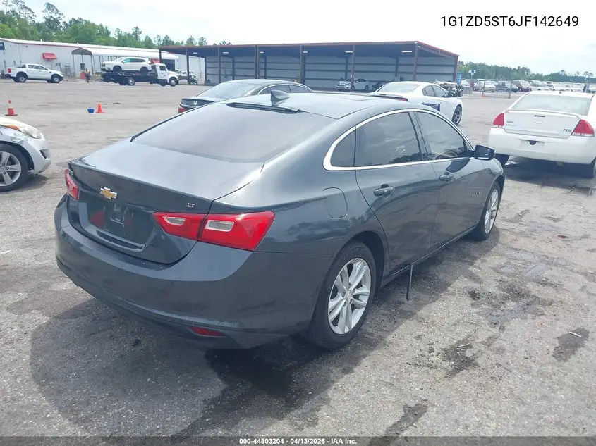 1G1ZD5ST6JF142649 2018 Chevrolet Malibu Lt