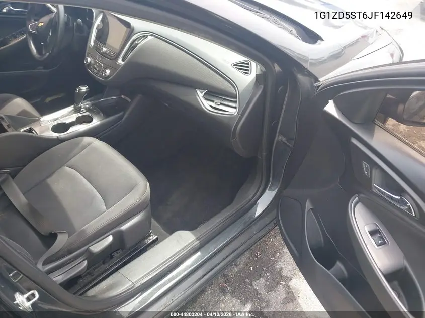 1G1ZD5ST6JF142649 2018 Chevrolet Malibu Lt