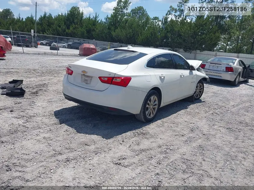 2018 Chevrolet Malibu Lt VIN: 1G1ZD5ST2JF258186 Lot: 45495709