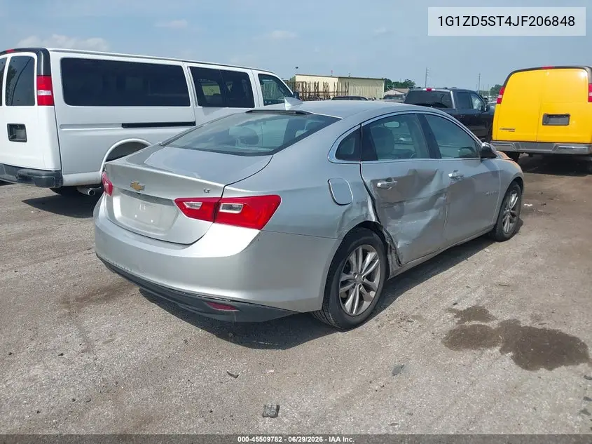 1G1ZD5ST4JF206848 2018 Chevrolet Malibu Lt