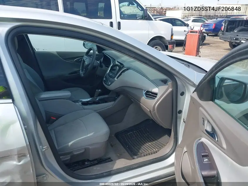 1G1ZD5ST4JF206848 2018 Chevrolet Malibu Lt