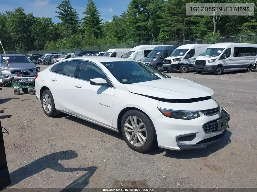 2018 Chevrolet Malibu Lt VIN: 1G1ZD5ST9JF178898 Lot: 45614814