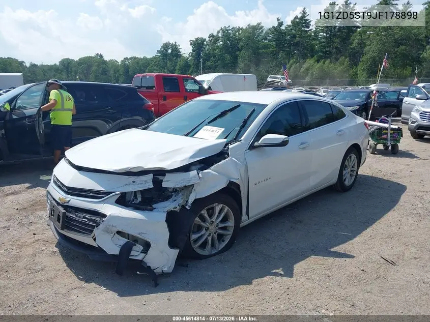 2018 Chevrolet Malibu Lt VIN: 1G1ZD5ST9JF178898 Lot: 45614814