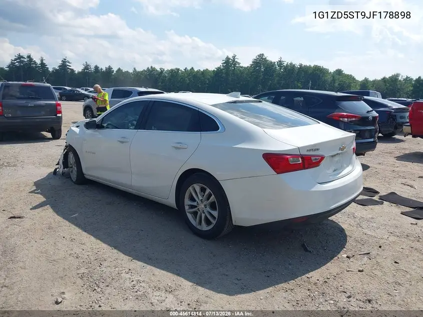 2018 Chevrolet Malibu Lt VIN: 1G1ZD5ST9JF178898 Lot: 45614814