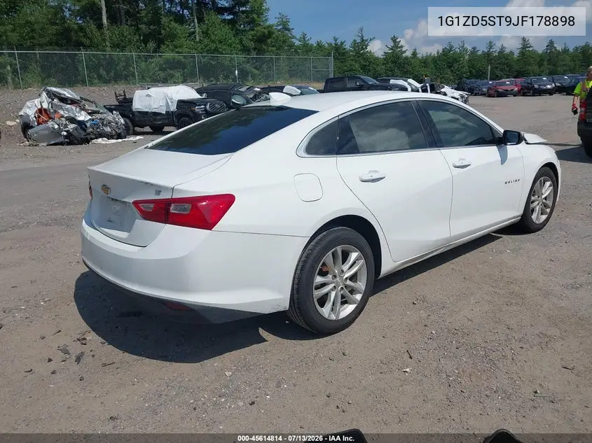 2018 Chevrolet Malibu Lt VIN: 1G1ZD5ST9JF178898 Lot: 45614814