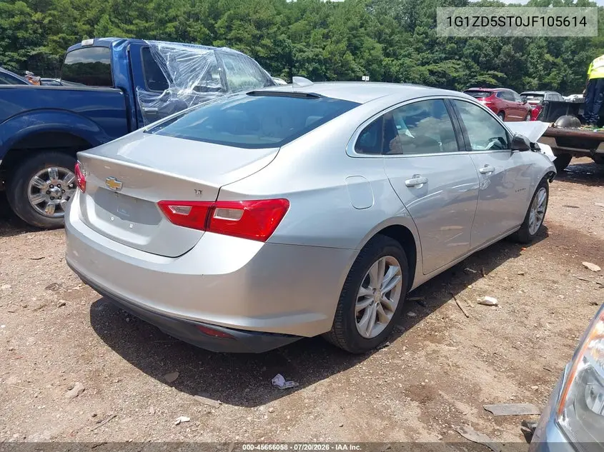 1G1ZD5ST0JF105614 2018 Chevrolet Malibu Lt
