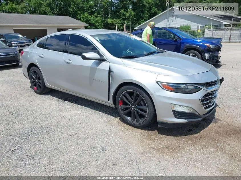 2019 Chevrolet Malibu Lt VIN: 1G1ZD5ST6KF211809 Lot: 45398817