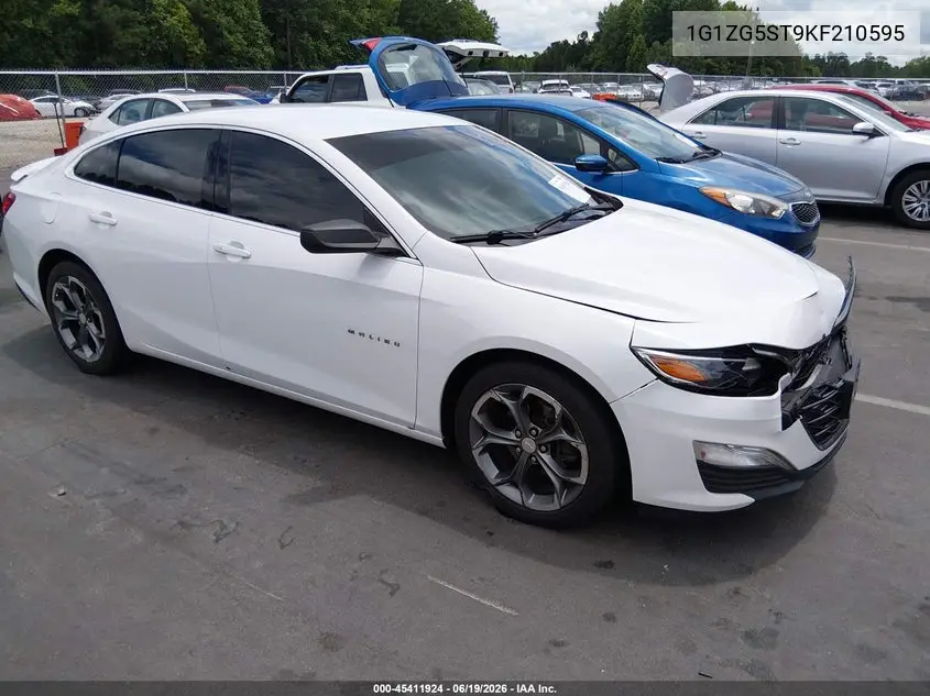 2019 Chevrolet Malibu Rs VIN: 1G1ZG5ST9KF210595 Lot: 45411924