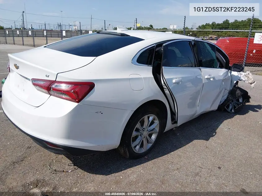2019 Chevrolet Malibu Lt VIN: 1G1ZD5ST2KF223245 Lot: 45540406