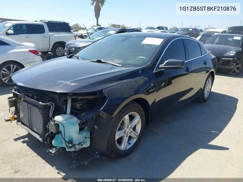 2019 Chevrolet Malibu 1Ls VIN: 1G1ZB5ST8KF210876 Lot: 45596137