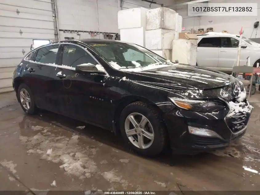1G1ZB5ST7LF132852 2020 Chevrolet Malibu Fwd Ls