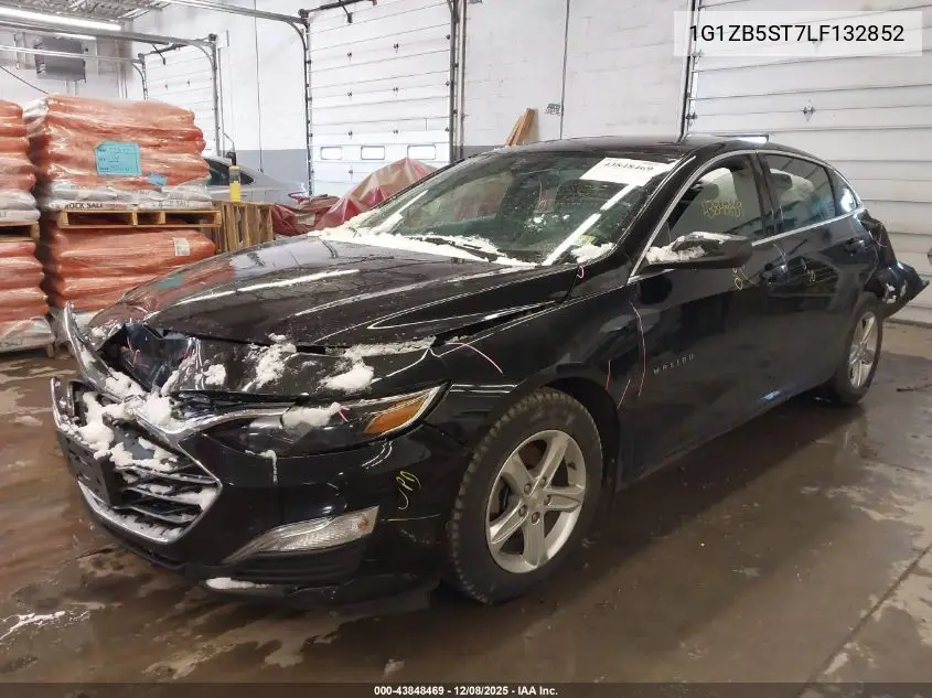 1G1ZB5ST7LF132852 2020 Chevrolet Malibu Fwd Ls