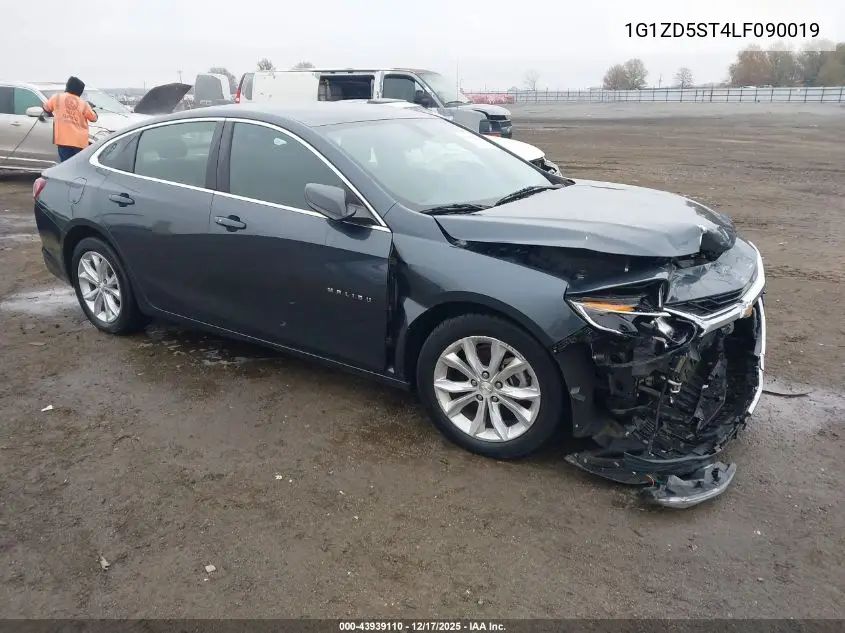 1G1ZD5ST4LF090019 2020 Chevrolet Malibu Fwd Lt