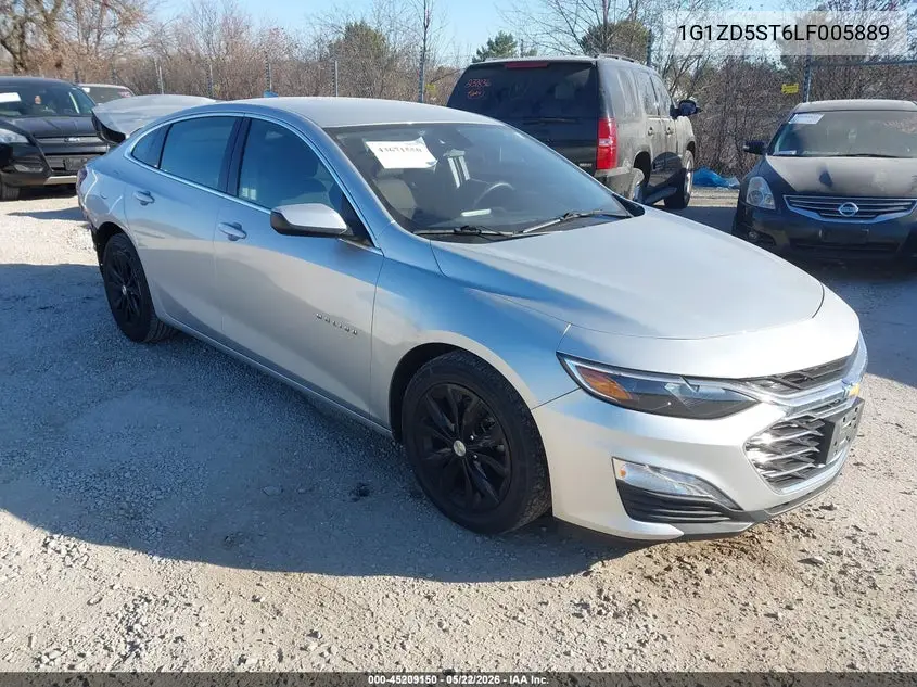1G1ZD5ST6LF005889 2020 Chevrolet Malibu Fwd Lt