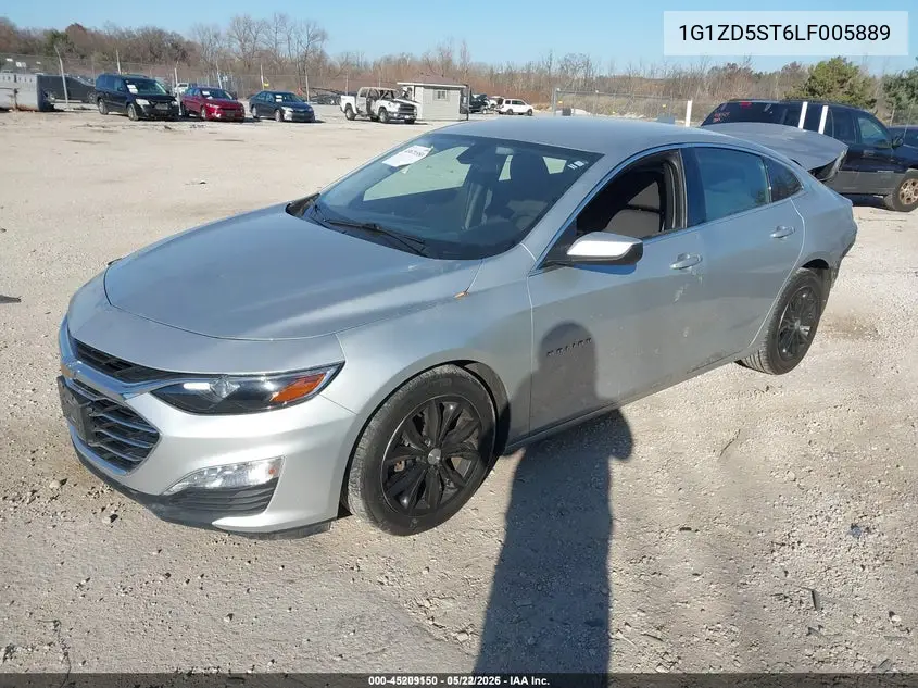 1G1ZD5ST6LF005889 2020 Chevrolet Malibu Fwd Lt