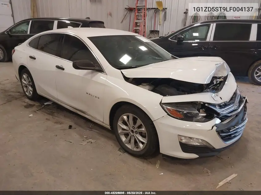 1G1ZD5ST9LF004137 2020 Chevrolet Malibu Fwd Lt