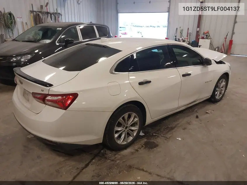 1G1ZD5ST9LF004137 2020 Chevrolet Malibu Fwd Lt