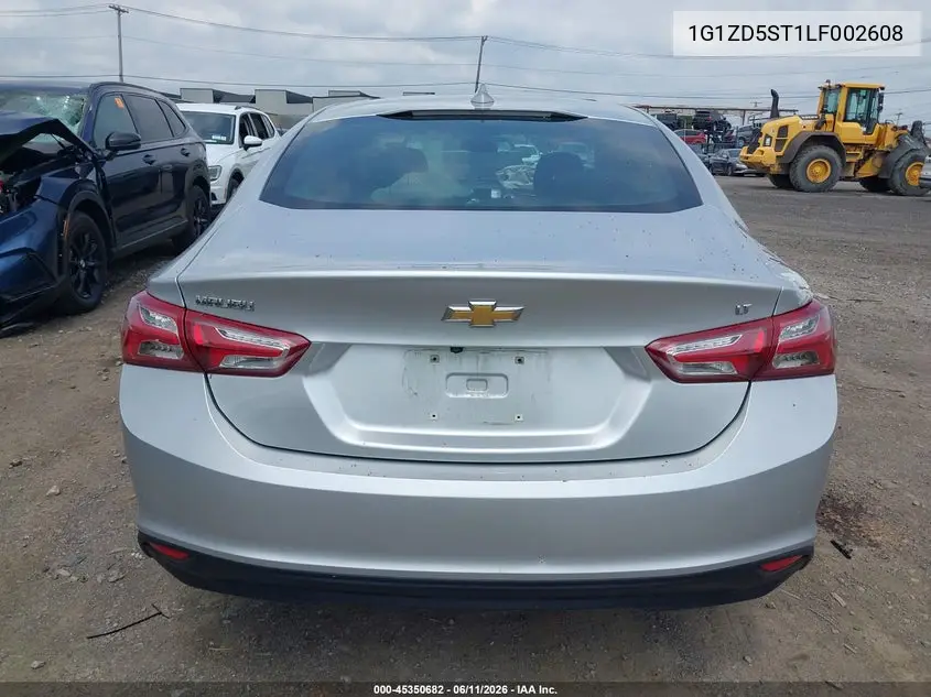 2020 Chevrolet Malibu Fwd Lt VIN: 1G1ZD5ST1LF002608 Lot: 45350682