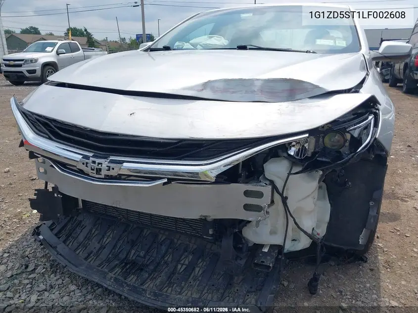 2020 Chevrolet Malibu Fwd Lt VIN: 1G1ZD5ST1LF002608 Lot: 45350682