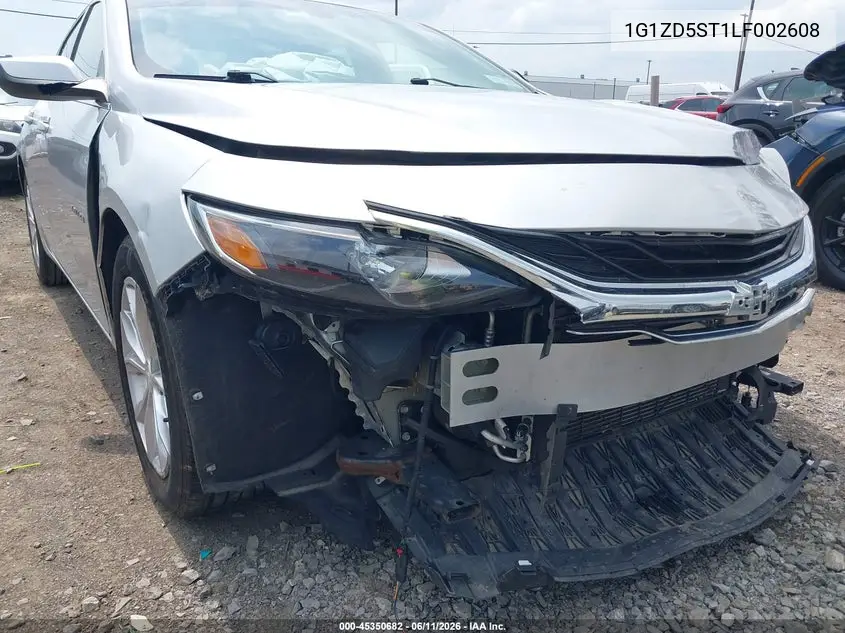 2020 Chevrolet Malibu Fwd Lt VIN: 1G1ZD5ST1LF002608 Lot: 45350682