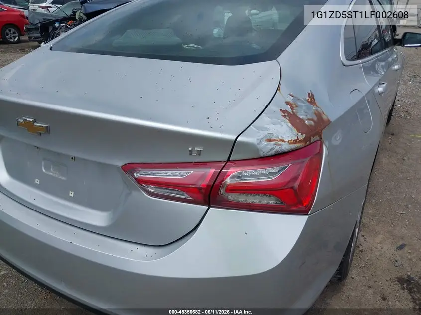 2020 Chevrolet Malibu Fwd Lt VIN: 1G1ZD5ST1LF002608 Lot: 45350682