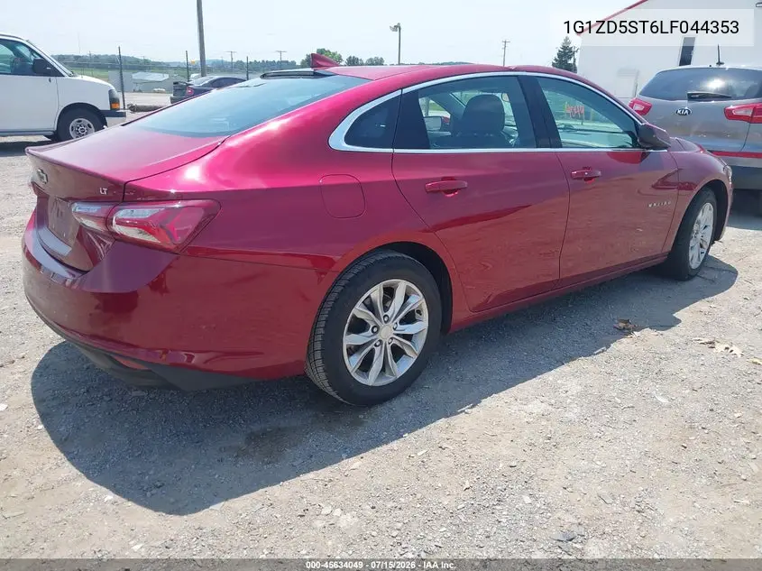 2020 Chevrolet Malibu Fwd Lt VIN: 1G1ZD5ST6LF044353 Lot: 45634049