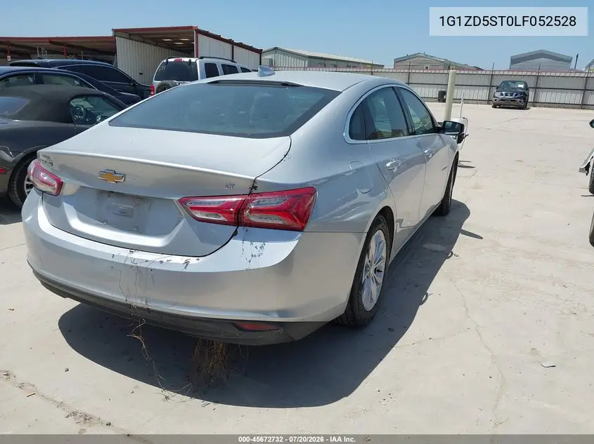 2020 Chevrolet Malibu Fwd Lt VIN: 1G1ZD5ST0LF052528 Lot: 45672732