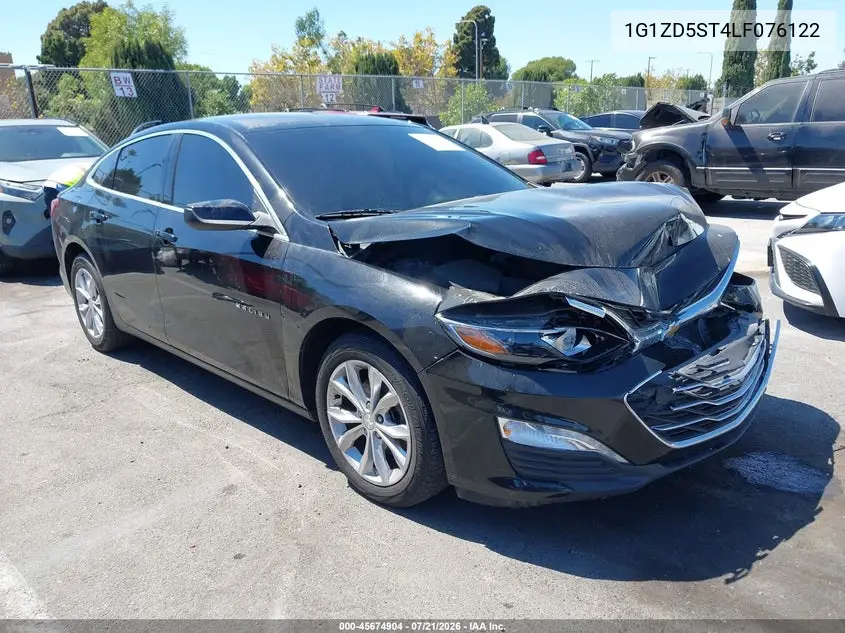 2020 Chevrolet Malibu Fwd Lt VIN: 1G1ZD5ST4LF076122 Lot: 45674904
