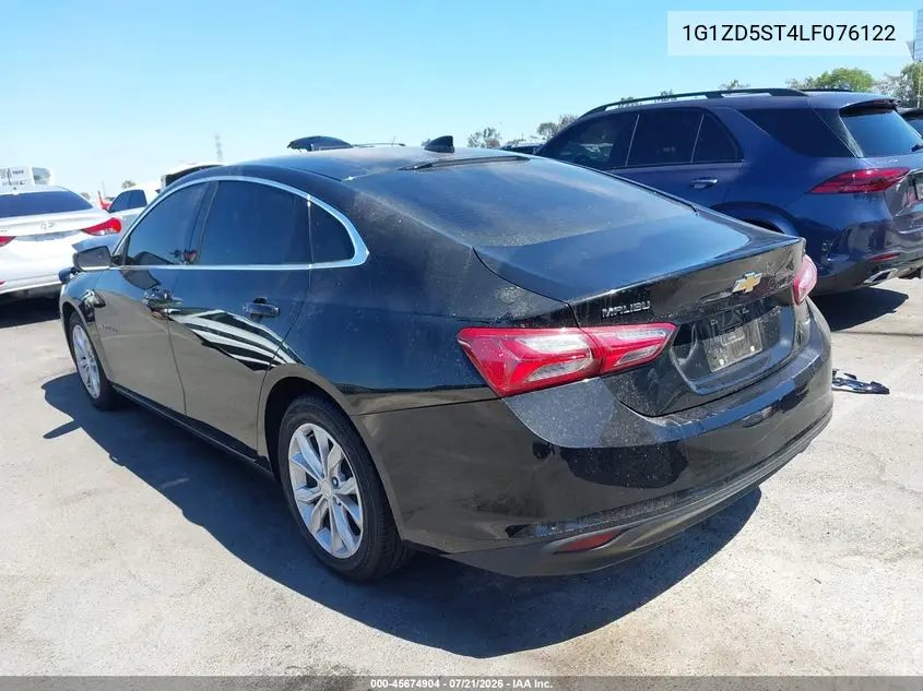 2020 Chevrolet Malibu Fwd Lt VIN: 1G1ZD5ST4LF076122 Lot: 45674904