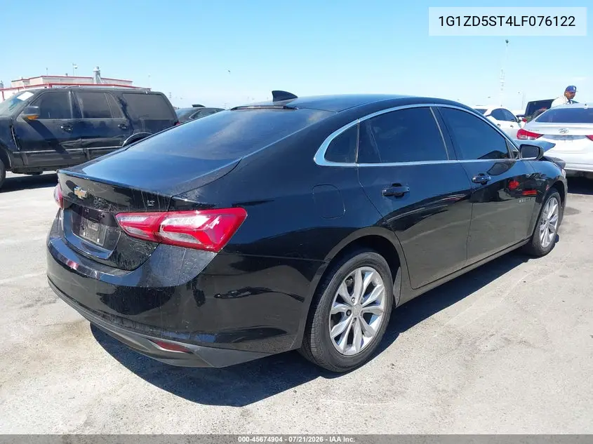 2020 Chevrolet Malibu Fwd Lt VIN: 1G1ZD5ST4LF076122 Lot: 45674904