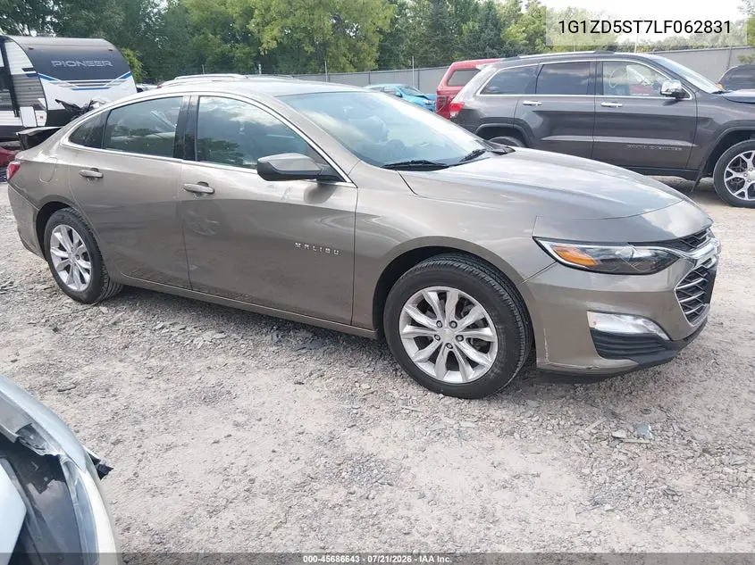 2020 Chevrolet Malibu Fwd Lt VIN: 1G1ZD5ST7LF062831 Lot: 45686643
