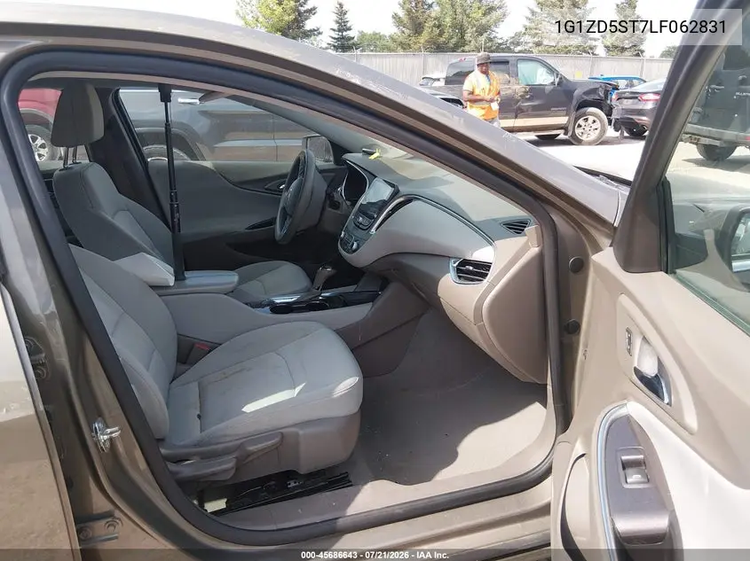 2020 Chevrolet Malibu Fwd Lt VIN: 1G1ZD5ST7LF062831 Lot: 45686643