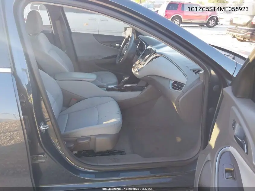 1G1ZC5ST4MF055923 2021 Chevrolet Malibu Fwd 1Fl