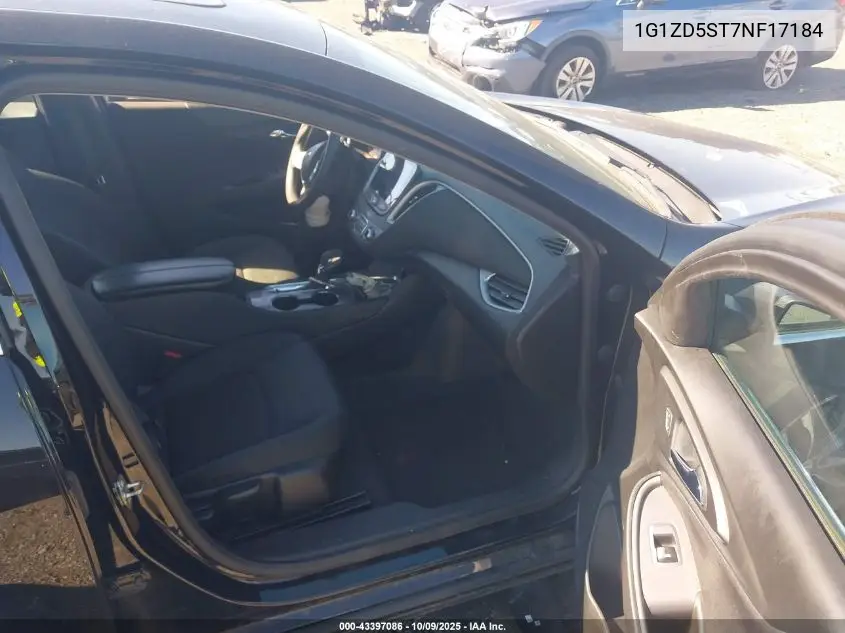 1G1ZD5ST7NF171843 2022 Chevrolet Malibu Lt