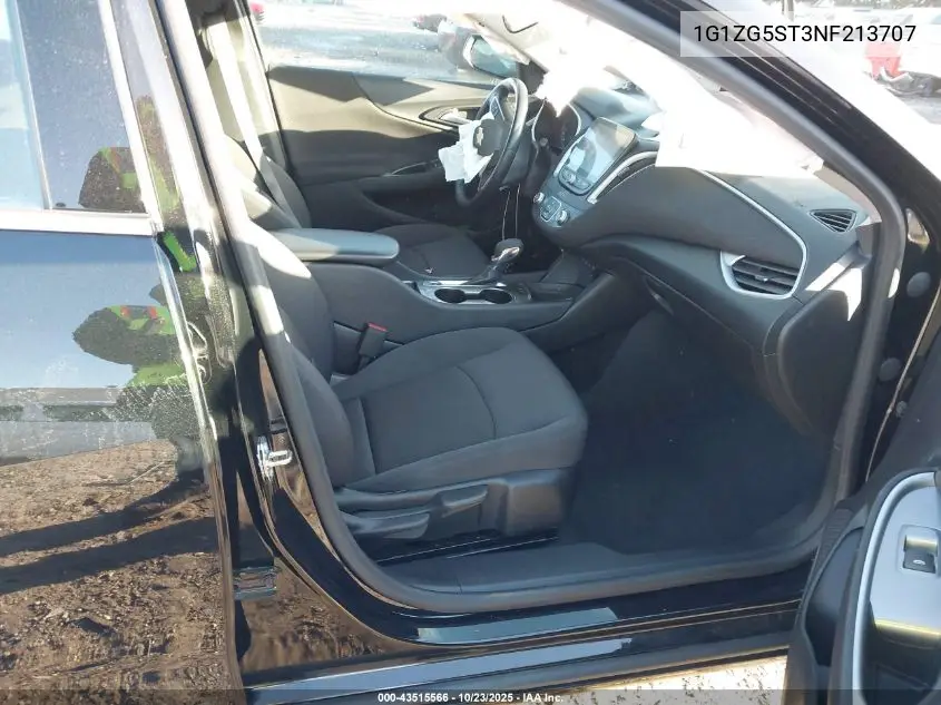 1G1ZG5ST3NF213707 2022 Chevrolet Malibu Fwd Rs