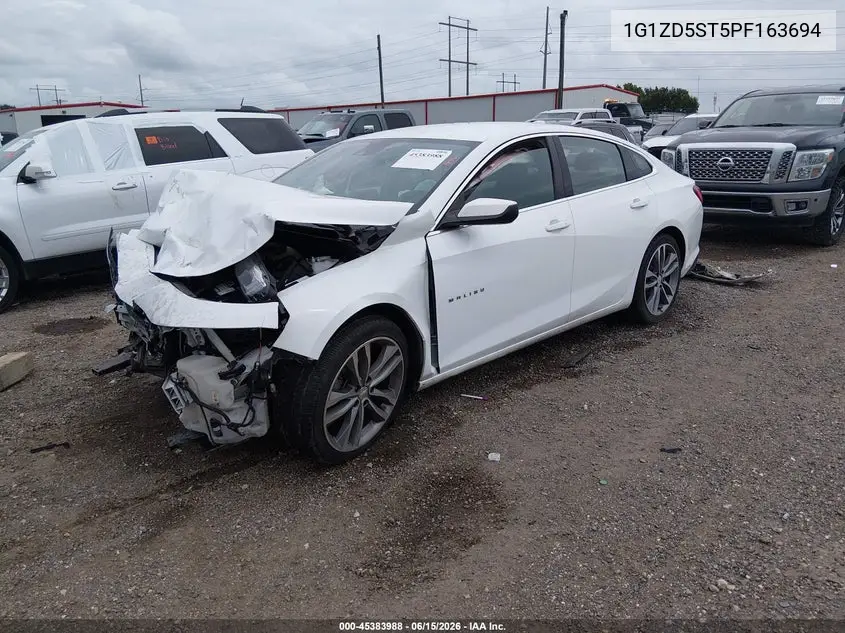 2023 Chevrolet Malibu Fwd 1Lt VIN: 1G1ZD5ST5PF163694 Lot: 45383988