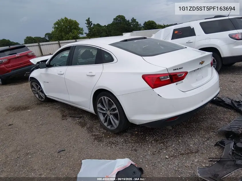 2023 Chevrolet Malibu Fwd 1Lt VIN: 1G1ZD5ST5PF163694 Lot: 45383988