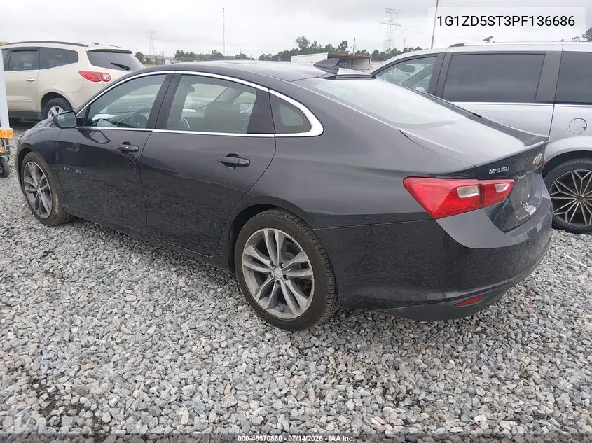 2023 Chevrolet Malibu Fwd 1Lt VIN: 1G1ZD5ST3PF136686 Lot: 45570860