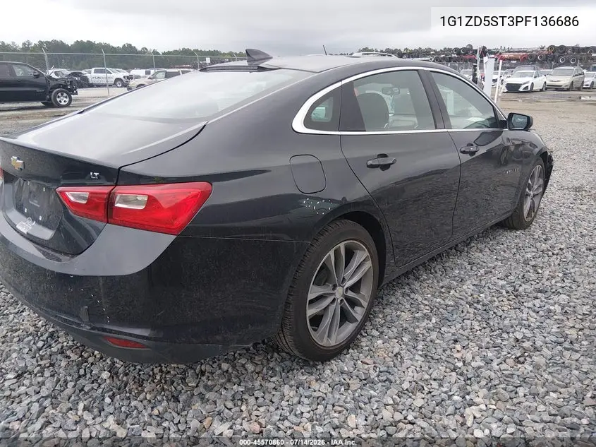 2023 Chevrolet Malibu Fwd 1Lt VIN: 1G1ZD5ST3PF136686 Lot: 45570860
