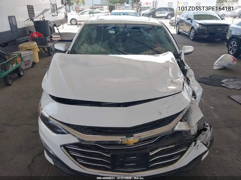 2023 Chevrolet Malibu Fwd 1Lt VIN: 1G1ZD5ST3PF164181 Lot: 45598031