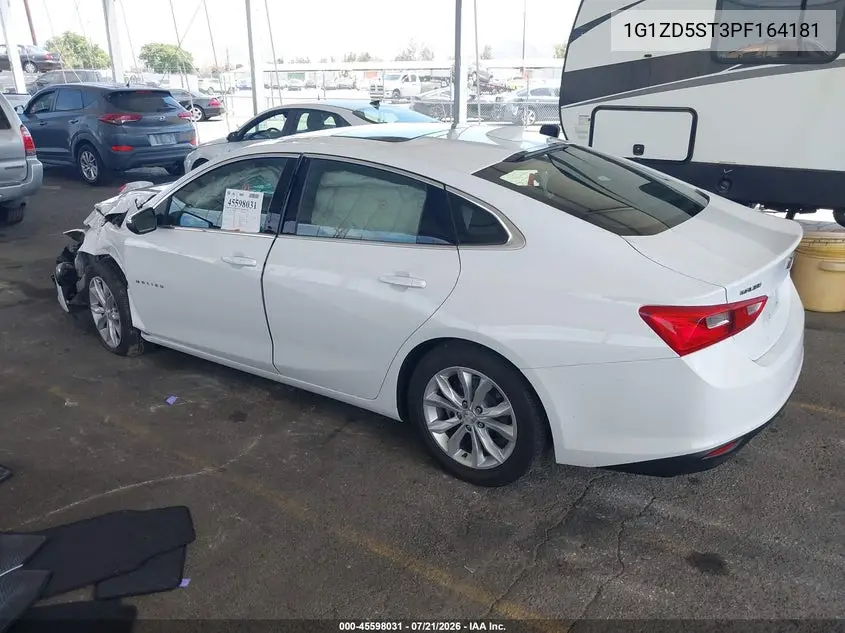 2023 Chevrolet Malibu Fwd 1Lt VIN: 1G1ZD5ST3PF164181 Lot: 45598031