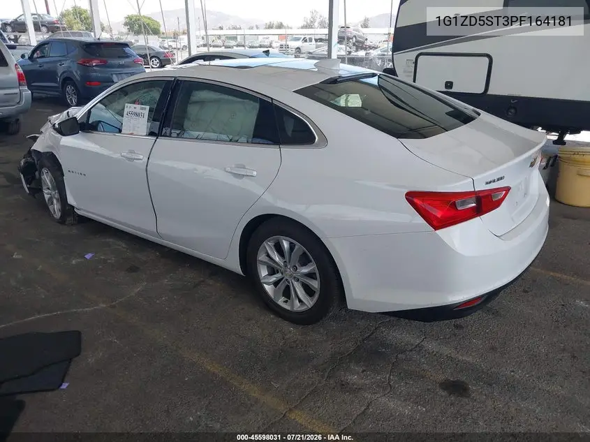 2023 Chevrolet Malibu Fwd 1Lt VIN: 1G1ZD5ST3PF164181 Lot: 45598031